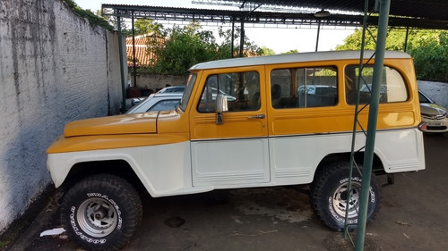Ford Rural 1971 - Motor Gm 4.1 - Lataria E Chassis Impecável