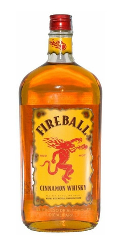 Whisky Fireball Cinnamon 1litro - mL a $195