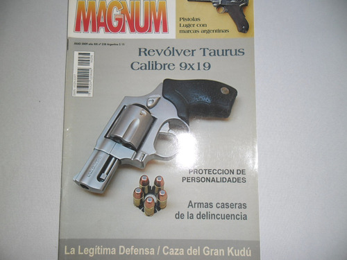 Revista Magnum 238 Revolver Taurus 9x19