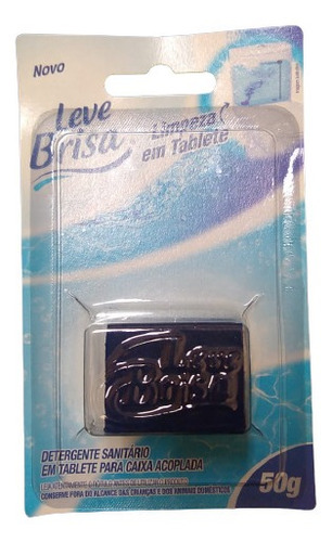 Tablete Para Caixa Acoplada Leve Brisa 50g - 48 Uni