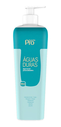 Águas Duras Água Termal Potencializadora Buona Vita 500ml