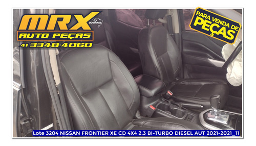 Sucata Nissan Frontier Xe Cd 4x4 2.3 Bi-turbo Aut 2021 Pecas