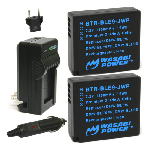 Power Bateria Cargador Para Panasonic Dmw-ble9