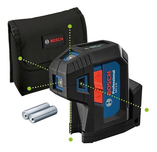 Nivel Laser De Puntos Verde Bosch Gpl 5g 5 Puntos
