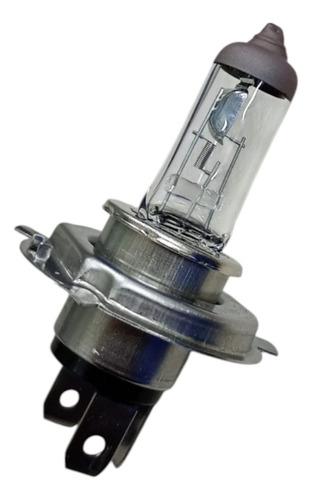 Lampara Hella H4 12v 60/55w -p43t- Halogena Alta/ Baja Luz Blanco Frío