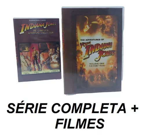 Coleção 4 Dvds Indiana Jones - Dublado E Leg.