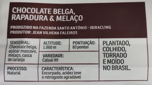 3 Cafés Especiais Torra Média, Clara E Blend Brazucafé Moído