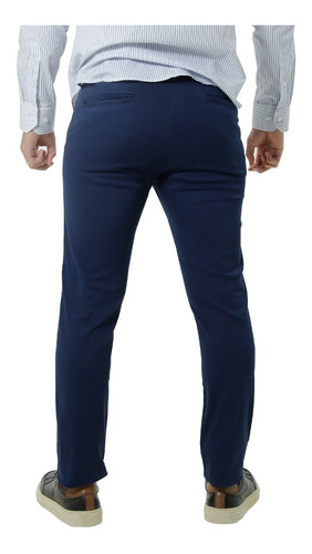 Imagem 2 de 4 de Calça Sarja Casual Iron Marinho