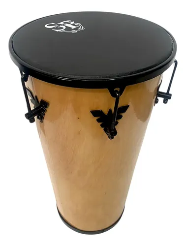Timba Padode Samba 50x11 Pele Preto Napa Sp Percussion