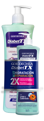 Pack Goicoechea Diabet Tx Emulsión 400ml + Calendula 200ml