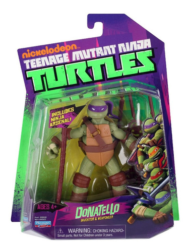 Donatello Tortugas Ninja Turtles Shellraiser Playmates