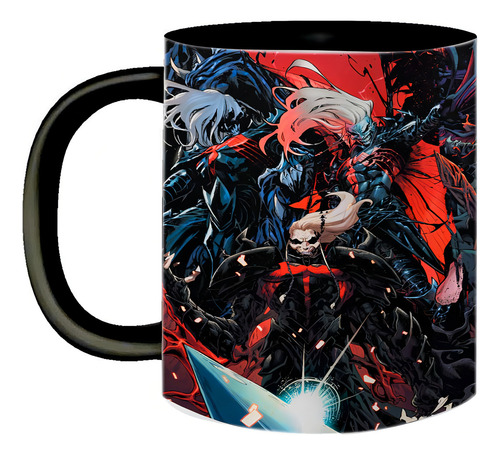 Caneca De Porcelana Colecionável Marvel Vilões Knull 325ml