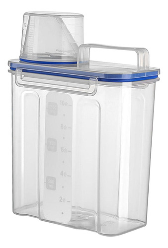 Para Dispensador De Detergente Para Ropa, Tapa Sellada,