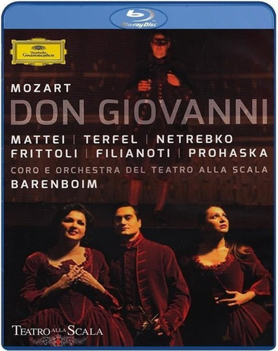 Mozart - Don Giovanni - Mattei Netrebko Barenboim - Bluray