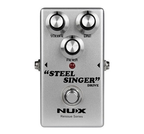 Pedal Guitarra Nux Steel Singer Reissue Drive Overdrive