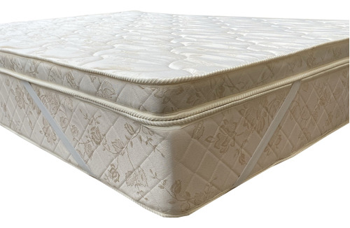 Pillow Top Desmontable Alta Densidad Para Colchon 140x190x7