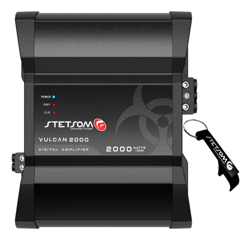 Módulo Amplificador Stetsom Vulcan 2000w Rms 1 Canal 1 Ohm