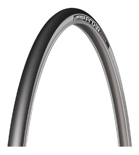 Llanta 700x23c Ruta Pro4 Competition Service Course Michelin Color Negro/plata