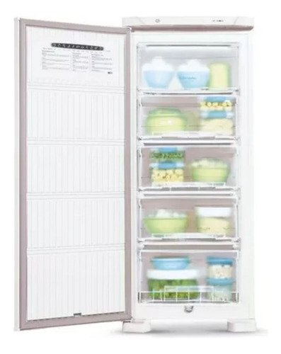 Freezer Vertical Electrolux Fe18 Frio Húmedo 179 Lts Blanco
