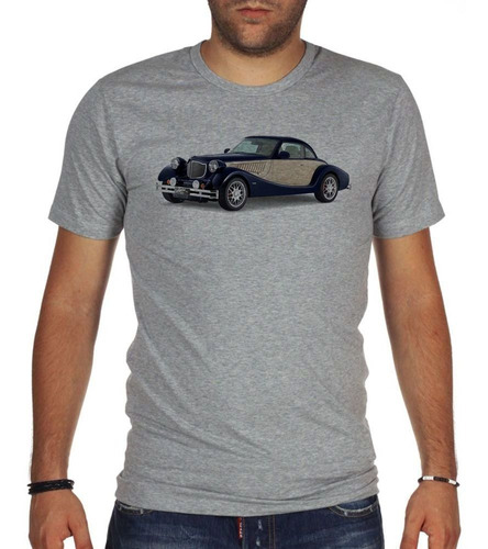 Remera De Hombre Auto Azul Coleccion Antiguo M1