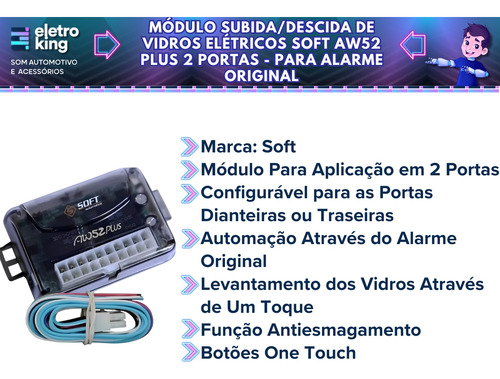 Alarme Positron Cyber Ex360 + Módulo Vidro Soft Aw52 Plus