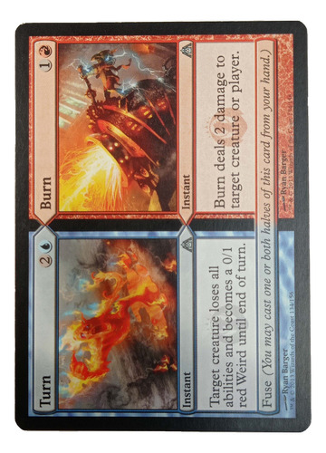 Carta Turn / Burn [dragon Maze] Mtg