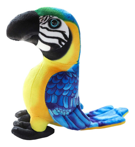 Juguete De Peluche De Loro De Peluche De Simulación Para