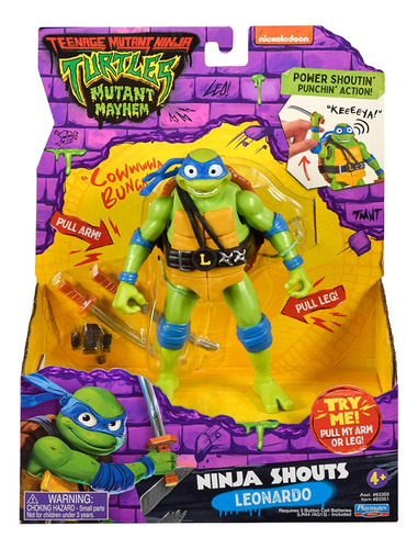 Tortugas Ninja Set Figura De Luxe Con Accesorios 83350