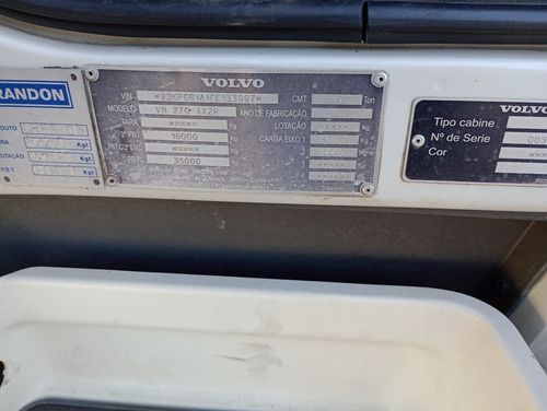 Imagem 18 de 23 de Volvo Vm 270 Toco Com Baú Refrigerado