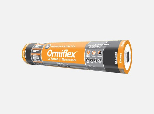 Membrana Asfáltica 4mm Con Aluminio Código 10 Ormiflex