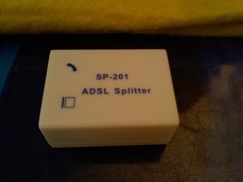 Splitter Filtro De Linea Internet Telefono Modem Sp-201 Adsl