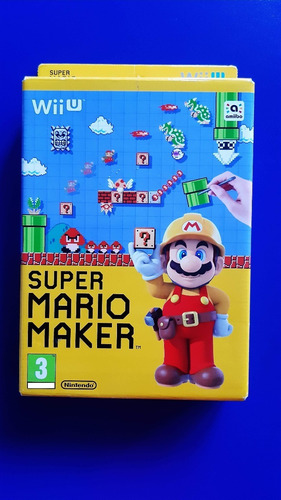 Juego Nintendo Wii U Box Mario Maker Ed Europa Pal Original
