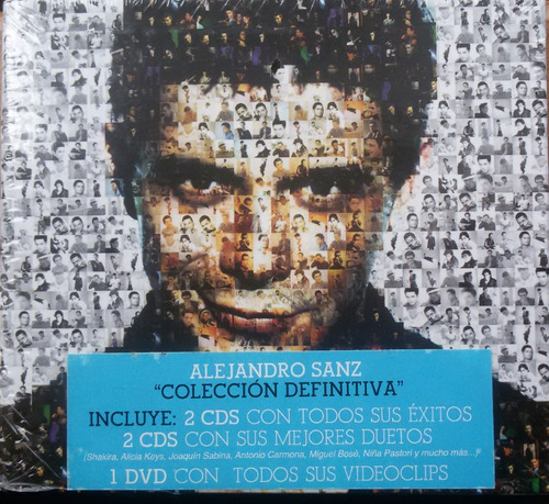 Alejandro Sanz / Colección Definitiva / Box Set 4cds + 1dvd