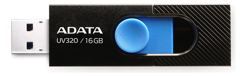 Pendrive Adata UV320 128GB 3.2 Gen 1 negro y azul