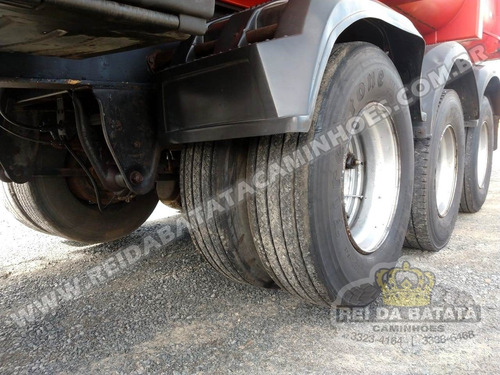 Scania P124 La 6x2 420cv + Reboque Librelato Caçamba 3 Eixos