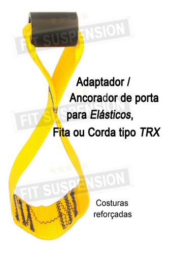 Imagem 4 de 9 de Corda Em Suspensão Treino Funcional Tipo Trx 4,00m Cap 140kg
