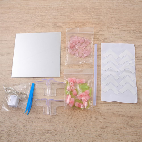 21 Diy Cubo De Rubik Lámpara Noche De Tulipanes Con Espejo