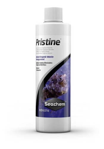 Bio Bacterias Pristine Seachem D 250 Ml Bacterias De Acuario