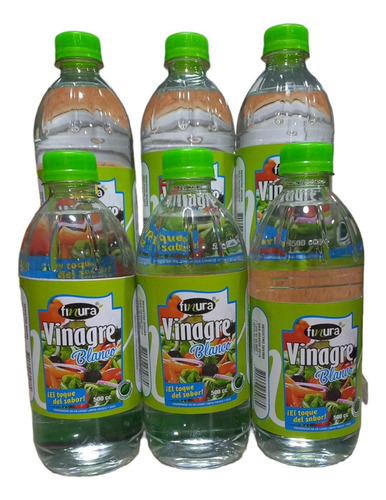 Finura Vinagre Blanco X 6 Und - mL a $3