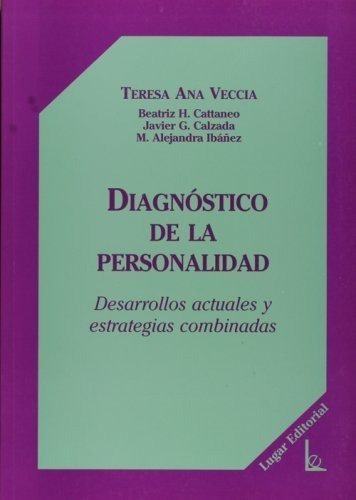 Diagnostico De La Personalidad (desarrol, De Veccia/cattane., Vol. 1. Editorial Lugar, Tapa Blanda En Español