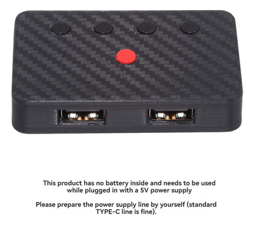 Teclado E Mouse Usb 5.3 Adaptador Usb Com Fio Keybo