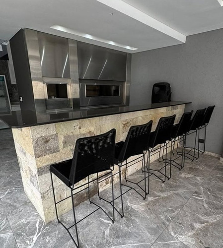 Banqueta Tulum Desayunador × 2 Tejido Premium Laccato