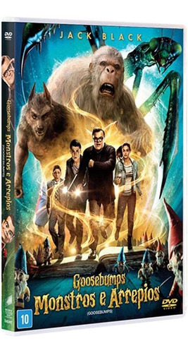 Goosebumps Monstros E Arrepios Dvd Original Lacrado