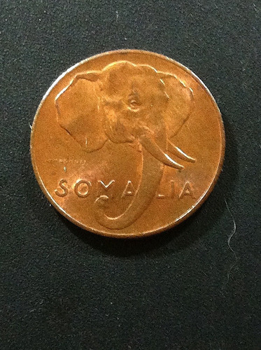 Moneda África Somalia 1950 Mint Roma Joya