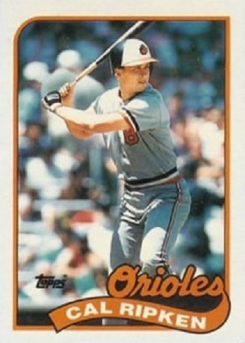 Mlb Cal Ripken Topps 1989 # 250