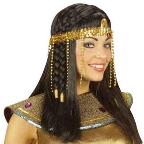 Combo Oferta X 12 Unidades Corona Egipcia Cleopatra Disfraz