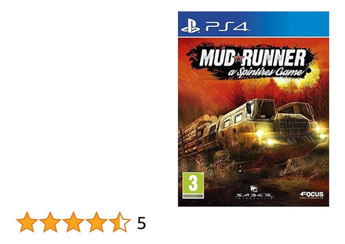 Juego Mud Runner A Spintires Game Ps4 Reacondicionado (Reacondicionado)