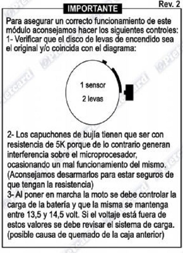 Cdi Honda Cg Titan 125 Es Corte 11000rpm