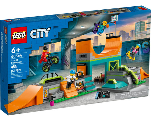 Lego Cidade 60364 City Pista De Skate De Rua -