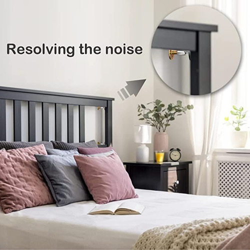 Tope Cama Pared Mueble Ajustable Antivibración Mediano 1 Uni